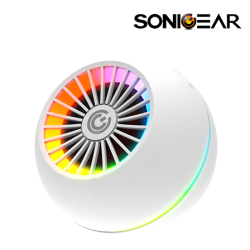 SonicGear SONIC POD Speaker (15watts, Bluetooth 5.0, 50mm driver, 120Hz ~ 20KHz)