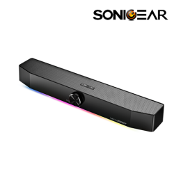 SonicGear Sonibar NEOX 250BT Speaker (10watts, Bluetooth 5.0, 5 RGB FX, 5v USB powered)