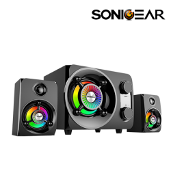SonicGear Titan 7 BTMI Pro Speaker (25watts, Bluetooth 4.2, 2 x 3" satelite, 220-240)