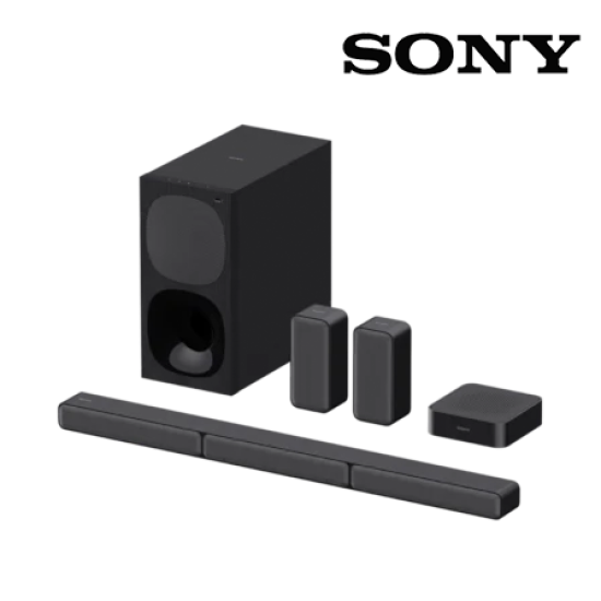 Sony HT-S40R Speaker (Slim and elegant, Stylish and unobtrusive, 2-way design, Bluetooth Connectivity)