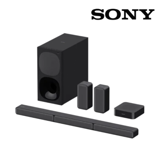 Sony HT-S40R Speaker (Slim and elegant, Stylish and unobtrusive, 2-way design, Bluetooth Connectivity)