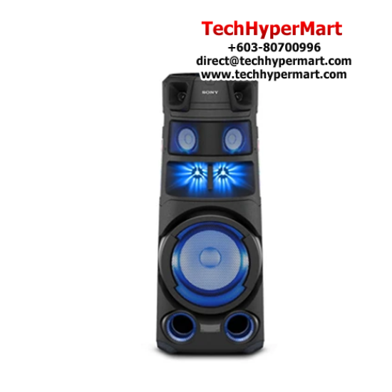 Sony MHC-V83D Speaker (Tripod compatible, Angled tweeters, Voice Control via Fiestable) Sony MHC-V83D Speaker (Tripod compatible, Angled tweeters, Voice Control via Fiestable)