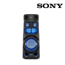 Sony MHC-V83D Speaker (Tripod compatible, Angled tweeters, Voice Control via Fiestable)
