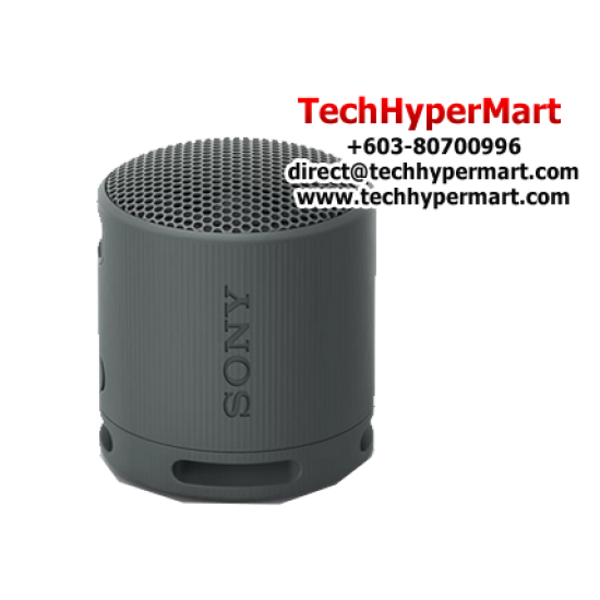 Sony SRS-XB100 Speaker (Sustainability in mind, Stereo Sound, Bluetooth, USB Type-C Port)