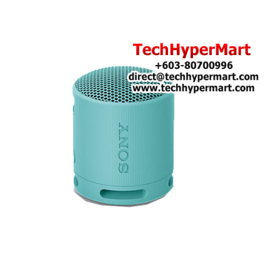 Sony SRS-XB100 Speaker (Sustainability in mind, Stereo Sound, Bluetooth, USB Type-C Port)