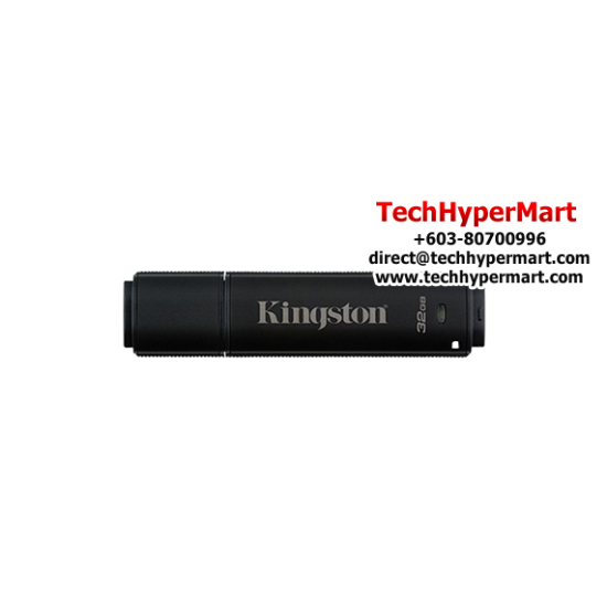 Kingston DT4000G2 Encrypted 32GB USB Flash Drive (32GB of Capacity, USB 3.0)