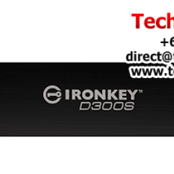 Kingston IronKey D300 Encrypted 32GB USB Flash Drive (32GB of Capacity, USB 3.0)