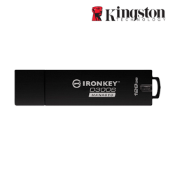 Kingston IronKey D300 Encrypted 128GB USB Flash Drive (128GB of Capacity, USB 3.0)