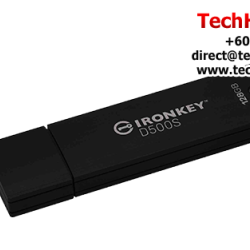 Kingston IronKey D500S 128GB USB Flash Drive (128GB of Capacity, USB 3.2)
