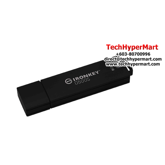 Kingston IronKey D500S 8GB USB Flash Drive (8GB of Capacity, USB 3.2)