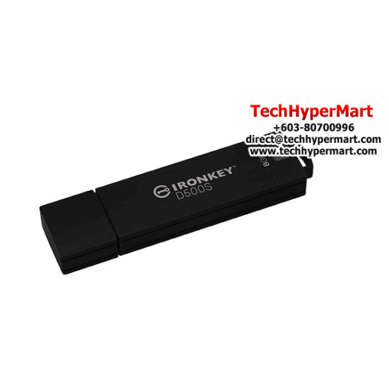 Kingston IronKey D500S 8GB USB Flash Drive (8GB of Capacity, USB 3.2) Kingston IronKey D500S 8GB USB Flash Drive (8GB of Capacity, USB 3.2)