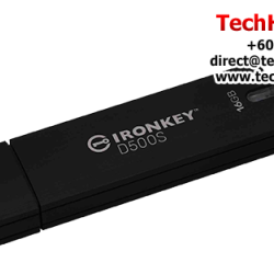 Kingston IronKey D500S 16GB USB Flash Drive (16GB of Capacity, USB 3.2)