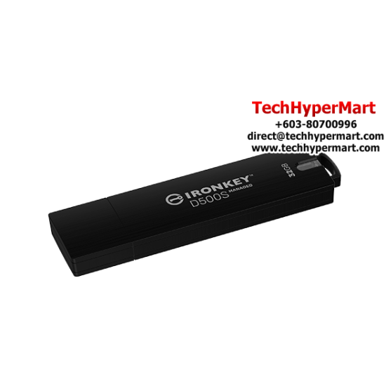 Kingston IronKey D500S 32GB USB Flash Drive (32GB of Capacity, USB 3.2)