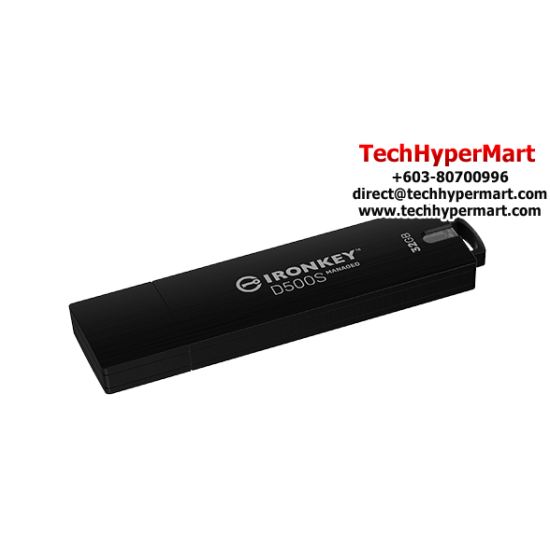 Kingston IronKey D500SM 32GB USB Flash Drive (32GB of Capacity, USB 3.2) Kingston IronKey D500SM 32GB USB Flash Drive (32GB of Capacity, USB 3.2)
