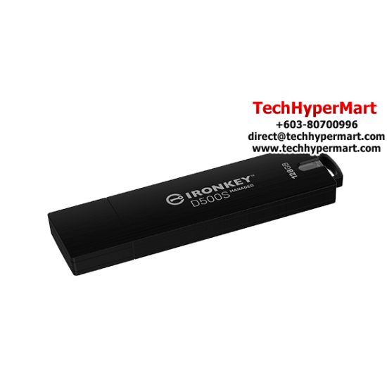 Kingston IronKey D500SM 128GB USB Flash Drive (128GB of Capacity, USB 3.2)