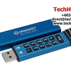 Kingston IronKey Keypad 200 256GB USB Flash Drive (256GB of Capacity, USB 3.2 Gen 1)