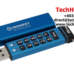 Kingston IronKey Keypad 200 8GB USB Flash Drive (8GB of Capacity, USB 3.2 Gen 1)