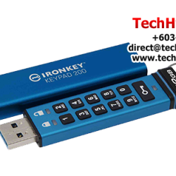 Kingston IronKey Keypad 200 32GB USB Flash Drive (32GB of Capacity, USB 3.2 Gen 1)