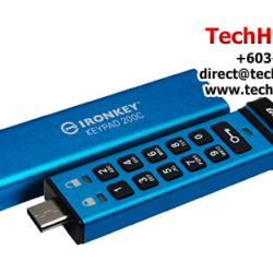 Kingston IronKey Keypad 200C 8GB USB Flash Drive (8GB of Capacity, USB Type-C)