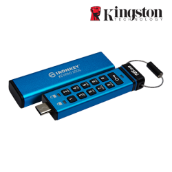 Kingston IronKey Keypad 200C 16GB USB Flash Drive (16GB of Capacity, USB Type-C)