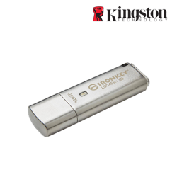Kingston IronKey Locker Plus 50 128GB USB Flash Drive (128GB of Capacity, USB 3.2)