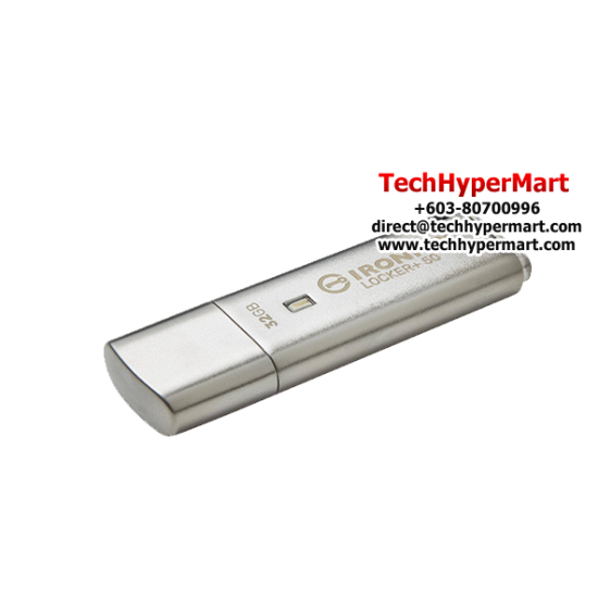 Kingston IronKey Locker Plus 50 32GB USB Flash Drive (32GB of Capacity, USB 3.2)