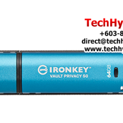 Kingston IronKey Vault Privacy 50 64GB USB Flash Drive (64GB of Capacity, USB 3.2)