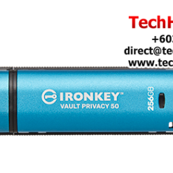 Kingston IronKey Vault Privacy 50 256GB USB Flash Drive (256GB of Capacity, USB 3.2)