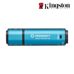 Kingston IronKey Vault Privacy 50 256GB USB Flash Drive (256GB of Capacity, USB 3.2)