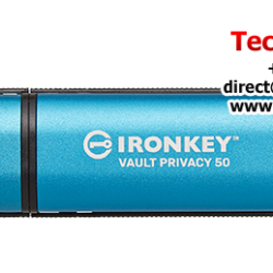 Kingston IronKey Vault Privacy 50 512GB USB Flash Drive (512GB of Capacity, USB Type-C)