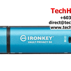 Kingston IronKey Vault Privacy 50 8GB USB Flash Drive (8GB of Capacity, USB 3.2)