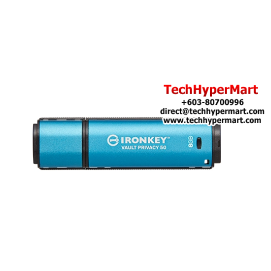 Kingston IronKey Vault Privacy 50 8GB USB Flash Drive (8GB of Capacity, USB 3.2) Kingston IronKey Vault Privacy 50 8GB USB Flash Drive (8GB of Capacity, USB 3.2)