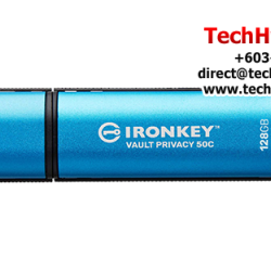 Kingston IronKey Vault Privacy 50 128GB USB Flash Drive (128GB of Capacity, USB Type-C)