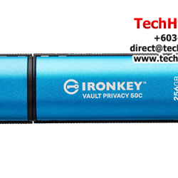 Kingston IronKey Vault Privacy 50 256GB USB Flash Drive (256GB of Capacity, USB Type-C)