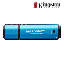 Kingston IronKey Vault Privacy 50 8GB USB Flash Drive (8GB of Capacity, USB Type-C)