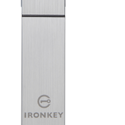 Kingston IronKey S1000 4GB USB Flash Drive (4GB of Capacity, USB 3.0, 200MB/s read, 80MB/s write)