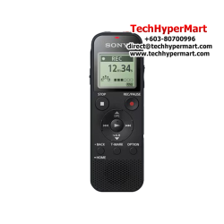 Sony ICD-PX470 Recorder (4GB, Recording MP3: 59 Hrs, Battery Life MP3: 57 Hrs)