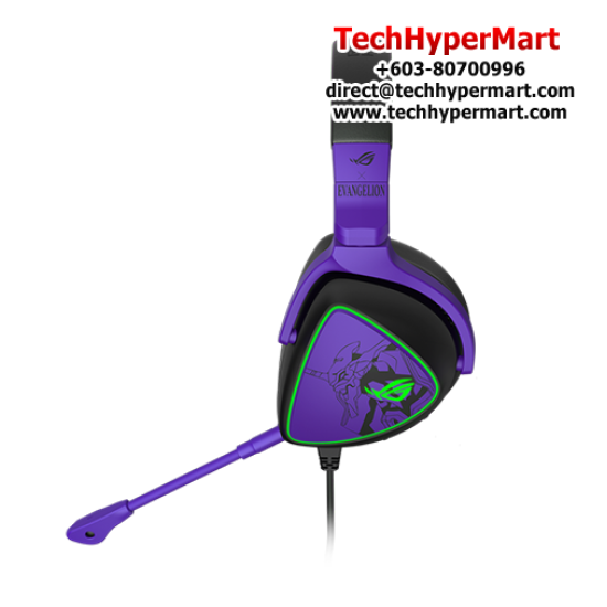 Asus ROG DELTA S EVA Gaming Headset (Wired, 50mm Driver Size, 20 ~ 40000 Hz, 32 ohm)