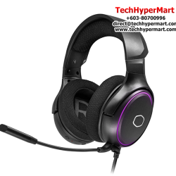 Cooler Master MH650 Virtual 7.1 Gaming Headset (Solid Sound, Sleek, Understated Styling, form-fitting Cushioning)