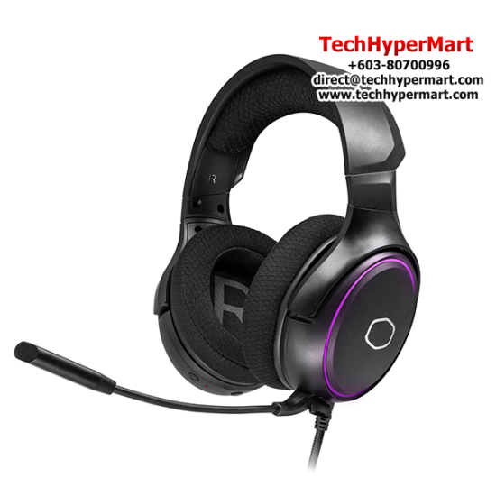 Cooler Master MH650 Virtual 7.1 Gaming Headset (Solid Sound, Sleek, Understated Styling, form-fitting Cushioning)