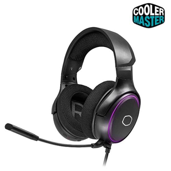 Cooler Master MH650 Virtual 7.1 Gaming Headset (Solid Sound, Sleek, Understated Styling, form-fitting Cushioning) Cooler Master MH650 Virtual 7.1 Gaming Headset (Solid Sound, Sleek, Understated Styling, form-fitting Cushioning)