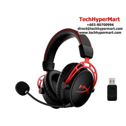 HyperX CLOUD ALPHA WIRELESS Headset  ( 4P5D4AA, Dynamic 50mm, 15Hz–21Hz, Uni-directional, 16-Bit)