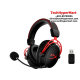 HyperX CLOUD ALPHA WIRELESS Headset  ( 4P5D4AA, Dynamic 50mm, 15Hz–21Hz, Uni-directional, 16-Bit)