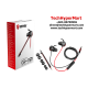 MSI IMMERSE GH10 Gaming Headset (20Hz – 20KHz, 100Hz to 10KHz, 3.5mm audio connector) MSI IMMERSE GH10 Gaming Headset (20Hz – 20KHz, 100Hz to 10KHz, 3.5mm audio connector)