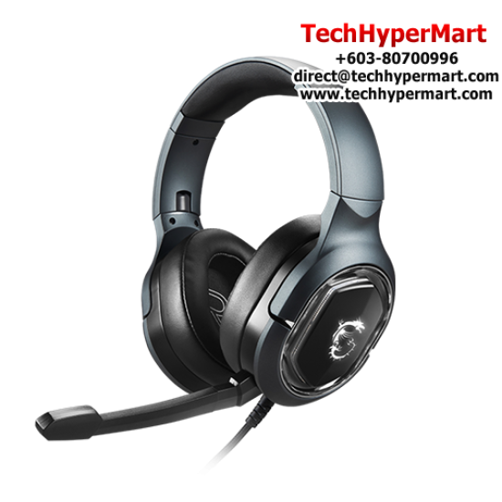 MSI IMMERSE GH50 Gaming Headset (20 Hz ~ 20 kHz, 100 Hz ~ 10 kHZ, 2.2k ohm)