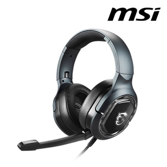 MSI IMMERSE GH50 Gaming Headset (20 Hz ~ 20 kHz, 100 Hz ~ 10 kHZ, 2.2k ohm)