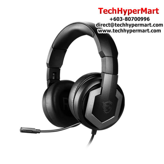 MSI IMMERSE GH61 HEADSET Gaming Headset (20 Hz ~ 20 kHz, 100 Hz ~ 10 kHZ, 107 dB)