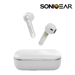 SonicGear EARPUMP TWS 1 Earphone (10mm Drive, 50h z-20 Khz, Bluetooth 5.0, Up to 15m)