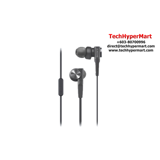 Sony MDR-XB55AP In-ear Headphones (Smartphone-compatible, Extra Bass for club-like sound)