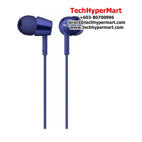 Sony MDR-EX155 In-Ear Headphones (9mm neodymium drivers for dynamic sound, Choice of colours to suit your style)